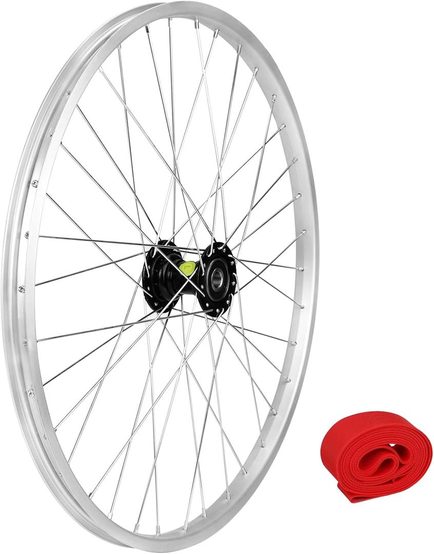 WEEROCK 24/26 Inch Adult Tricycle Wheelset, Aluminium Alloy Single 24"/26" Front Left Right Wheelset for 24/26 Inch 3 Wheel Bikes, Trikes