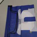 Graduation Decorations Class of 2026 | Congrats Grad Banner - Porch Sign Blue Silver | Grad Party Decorations Graduates Party Supplies