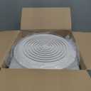 V2262-50 7 Inch Bathroom Exhaust Fan, 50 CFM Quiet Bathroom Vent Fan, 1.0 Sones Low Noise Fans for Ceiling, Kitchen Exhaust Fan, Garage Ceiling Fan for Mobile Home, Laundry