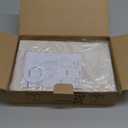 Drum Lampshades Set of 2, Natural Linen Lampshades 13" Top x 13" Bottom x 10" High, Easy Assembly Replacement Fabric Lampshades for Table Lamps Floor Lamps, Beige Color Lampshade