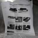 ECOTRIC Spoiler Wing Compatible with 2007-2013 BMW E92 Coupe 328i 335i M3 P Style Unpainted Black Rear Trunk Lid Spoiler Wing Winglet