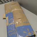 Ottomanson 2'7" x 7' Ultra-Thin Hallway Runner Rug - Durable Non-Slip Carpet for High-Traffic Areas - Fits Under Doors for Seamless Entry - Ideal for Kitchen, Entryway, Bedroom & Living Room, Red