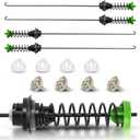 AZ4U 4PCS Washer Suspension Rod Replaces For Whirlpool WTW5000DW0 WTW5000DW1 WTW5000DW3 WTW5000DW2 Maytag MVWX655DW1 MVWC565FW2 MVWC565FW0 MVWC565FW1 MVWC555DW1 MVWX655DW0 MVWX655DW2 MVWC555DW0 Washer