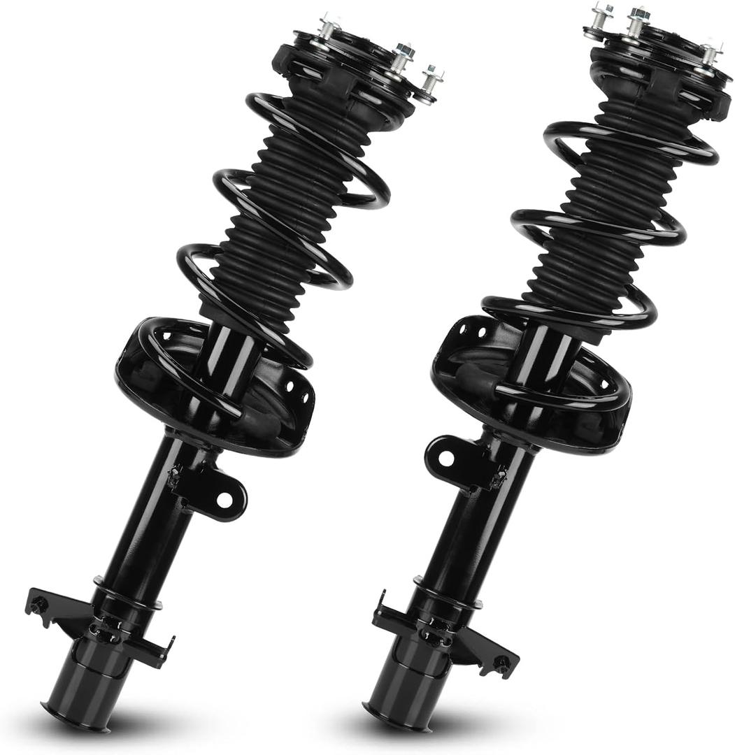 Front Complete Strut Shock Absorber with Spring Assembly Fit for Honda CR-V 2007 2008 2009 2010 2011 2012 2013 2014 2.4L 272491 272492 2pcs