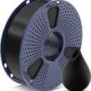 SUNLU PETG Filament 1.75mm,Strong 3D Printer Filament,Ultra-Low Stringing,Exceptional Layer Adhesion & High Toughness,Dimensional Accuracy +/- 0.02 mm,Fit Most FDM 3D Printers,1kg Spool(Black)