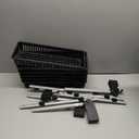 Household Essentials Black 6-Tier Basket Over-The-Door Organizer (2157-1)