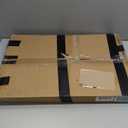 Laptop Bed Table, Laptop Desk for Bed, Foldable Laptop Bed Desk with USB Charge Port, Handle, Desktop Card Slot, Cup Slot, Side Drawer, Portable Laptop Table for Bed Eating Reading Working (Black)