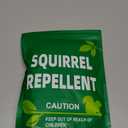 AUDQQM Squirrel Repellent Pouches, Outdoor Chipmunk Repellent, Mint Squirrel Deterrent for Attic/Garden, Keep Squirrels Away from Yard/Bird Feeders/Potted Plants, Safe for Kids & Pets-8P (1.4 Ounce (Pack of 8))