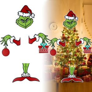 Christmas Decorations for Tree Christmas Tree Topper Tree Ornament Christmas Decor Indoor Home Xmas Party Supplies