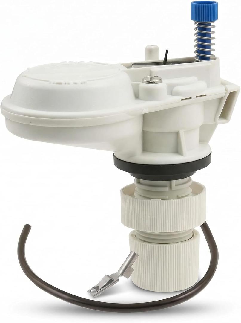 Toilet Fill Valve with Silent & Rapid Refill, Quiet-Fill Technology, Adjustable Water Level, Toilet Tank Repair Part