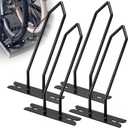CC-125 Cargo Box Bike Rack Adapter, Hitch Bike Rack Adapters Bike Wheel Holders for Cargo Carrier on Camper Travel Trailer, Fit for All Types of Bikes with Tires Width Less Than 2-1/4"