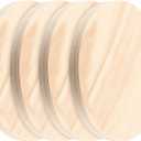 SINJEUN 4 Pack 13.6 Inch Wood Circle, 3/4 Inch Thick Round Wood Plaques with Hole Unfinished Round Plaque for Hanging, Painting and DIY Crafts