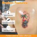 Carbou Transparent Film Dressing,6" x 8" Pack of 20 Waterproof Wound Bandage Adhesive Patches,Post Surgical Shower or IV Shield,Tattoo Aftercare Bandage