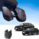 Audi Dash Cam for 2019-2024 A3-8/Q3/Q5/Q7/Q8/TT/e-tron, Audi Wireless Dash Camera with OEM Style, Night Vision, HDR, WiFi & App, Parking Mode, Plug and Play, 64GB Card, Black