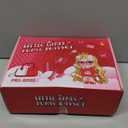 Juboury Play Purse for Little Girls, Pretend Play Accessories with Wallet, Toy Phone, Credit Card, Keys, Princess Pretend Makeup Girl Toys for 3 4 5 6 7 8 Years Old