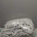 Bedsure Comforter Duvet Insert - Quilted Comforters Oversized King, All Season Duvet, GentleSoft Down Alternative Bedding, with 8 Tabs, Gifts for Women/Men, Light Grey, Oversized King 116 x 98 Inches