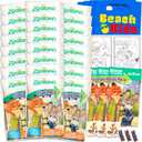 Zootopia Mini Party Favors Set for Kids - Bundle with 24 Mini Zootopia Grab n Go Play Packs with Coloring Pages, Stickers and More | Disney Zootopia Birthday Party Supplies