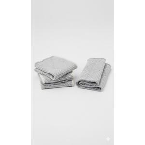 Set of 2 Waffle Bathroom Rugs, Boho Bath Rugs Non Slip Washable, Super Absorbent Bath Mats, Ultra Soft Rubber Backed Shower Mats for Bathroom Floor, Tub and Shower, Dark Grey, 18x30 Inch 20"x 45"