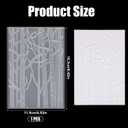3D Embossing Folders, 6.42x4.53in Branches Embossed Template Embossing Plates Elaborate Textured Embossing Stencils for Scrapbook Card Making & Other Paper Crafts