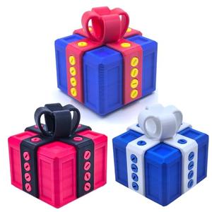 sofarefinish 3.14" Width Annoying Gift Box, Prank Screw Box, 3D Printed, Hilarious Money Card Container, Set of 3 , Without 1 Nail