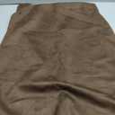 ODCOCD Women's Faux Suede Pencil Skirt Size L
