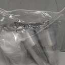 50 Sets Clear Plastic Coffee Cups with Sip Lids, Disposable Plastic PET Crystal Cups for Iced Coffee, Smoothie, Cold Beverage, Drink Shops and Party Catering(Clear,18 oz)