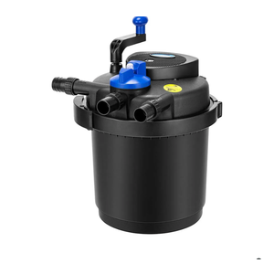 VIVOHOME Pressurized Biological Pond Filter with 13-watt Light, 1580 GPH Suitable for Koi Ponds up to 800 Gallons or Ornamental Ponds up to 1600 Gallons VIVOHOME Pressurized Biological Pond Filter with 13-watt Light, 1580 GPH Suitable for Koi Ponds up to 800 Gallons or Ornamental Ponds up to 1600 Gallons