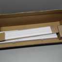 Lotus & Windoware Cordless, 2 Inch Faux Wood Blind, 27" Wide x 84" Long, Window Blinds, Blinds & Shades, Blinds for Indoor Windows, Smooth, Bright White - 27" x 84",Bright White