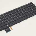 Dell XPS 13 9370 9380 7390 Black ARABIC layout Backlit keyboard - J6GKY