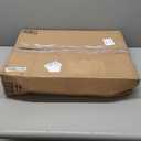 YOUDENOVA 15 inches Storage Ottoman Cube, Foldable Storage Boxes, Padded Seat for Dorm Living Room, Support 300lbs, Line Fabric Beige