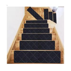Stair Treads 7 Pack Non Slip Stair Treads Rugs Mats Self Adhesive Stair Treads Stair Rugs for Wooden Steps Indoor - 8" X 30"