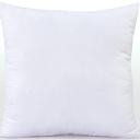 ROYALE LINENS 12 x 12 Pillow Insert - Down Alternative Throw Pillows Insert - Square Pillow Pack of 1 White - Bed & Couch Pillows - Inner Cushion for Bed, Cushion for Living Room - Shams Stuffer