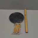 Wisuce Bamboo Mug Holder Tree, Thicker Base Coffee Cup Holder Stand for Counter, Mug Rack with 6 Hooks