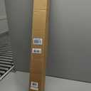 LazBlinds No Drill Cordless Bamboo Roman Shades, 39" W × 64" H, Brown