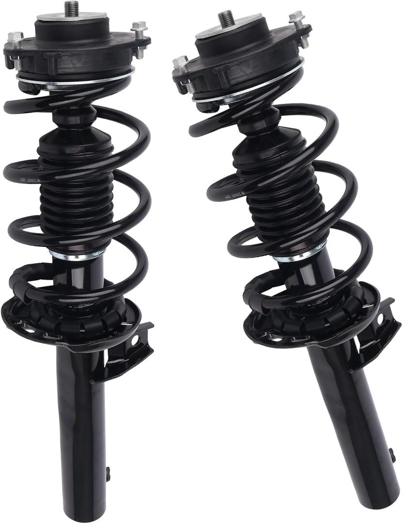 PAROD Pair 172311 Shock Absorbers Strut Fit for 2012-2019 VW Beetle, 2007-2011 Eos, 2010-2014 Golf, 2005-2018 Jetta Front w/Coil Spring Assembly,Passenger&Drive Side