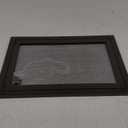 TonGass 7.87" x 9.84" Pet Screen Door Flap Compatible with Doggy Fits Dogs & Cats Under 30 Lbs, Small Dog Doors Flaps, Cat Screen Window Door Flap for Exterior Porch Screen and Window Screen - Brown