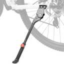 Adjustable Aluminium Alloy Bicycle Kickstand - Fit for 22" to 28" Mountain, Road, BMX & MTB (Two-hole for 22-24-26-28 inch bike)