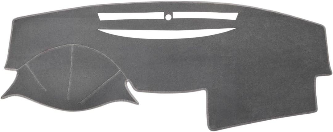 Dash Cover Mat for Toyota Camry 2007 2008 2009 2010 2011 Dashboard Cover Mat Interior Accessories Non-Slip Pad Carpet Sunshield Protector (Grey)