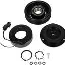 cciyu AC Clutch 2012-2018 Fit for Mazda 3 2.0L 2012-2018 Fit for Mazda 3 2.5L Replaces AC Compressor Clutch for Car 6 Grooves