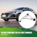 Left Front Lower Control Arm with Ball Joints Set for 2013-2014 Altima, Control Arm Replacement: 54501-3TA0A