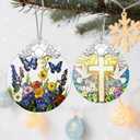 Butterfly Ornament, Stained Glass Christmas Decorations, Christmas Ornaments for Tree, Holiday Ornament, Butterfly Gifts, Holiday Party Gifts, Gift Ideas & Xmas Gift