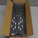 SPACEKEEPER Slim Rolling Storage Cart 4 Tier Bathroom Organizer Cart Mobile Shelving Unit Slide Out Utility Cart for Kitchen, Bthroom, Makeup, Craft, Laundry Narrow Places, Black