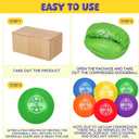 Jerify 12 Pcs Foam Dodgeballs Sets, 6 Inch Soft Foam Dodgeball Balls for Kids & Adults, Non-Sting Playground Sports Equipment for Outdoor & School Games