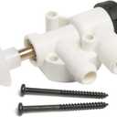 385314349 RV Water Valve Kit Replacement for Sealand Traveler and VacuFlush Pedal-flush Toilet