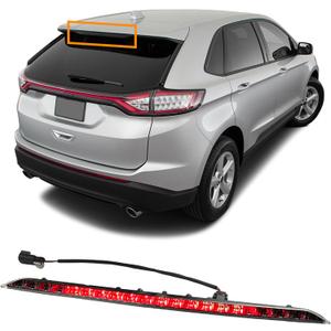 923-133 Third Brake Light 3rd Brake Light Assembly fit for Ford Edge 2015 2016 2017 2018 2019 2020 2021 2022 2023 2024 High Mount Stop Light Stop Light Lamp FT4Z13A613A High Mount Stop Brake Light