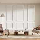 Staycalis Home Precut Wall Molding Kit - Paintable Wainscoting Panels Ready-to-Assemble Accent Wall Kit, Modern Molding Trim Decor for Living Room Bedroom Hallway Kitchen Island (3 Set 56 x 23 in)