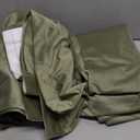 RYB HOME Sage Green Velvet Curtains 84 inches, Room Darkening Super Soft Velvet Drapes with Pleat Tape for Living Room, Thermal Insulated Window Treatment for Bedroom, W52 x L84 inch, 2 Panels