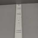 Stainless Steel Stove Gap Covers - Oven Gap Filler Kit 25.4" Between Stove & Counter Top - Heat Resistant Slide-in Range Trim Guard for Seamless Kitchen Accessories Easy Clean (White)