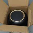 URALFA Motion Sensor Trash Can with Lid, 3 Gallon / 11 L Automatic Bathroom Trash Can, Touchless Trash Bin, Smart Plastic Garbage Can for Bedroom, Kitchen, Living Room, Office, Black