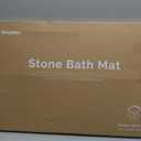 Fast Drying Stone Bath Mats for Bathroom, Non-Slip Diatomaceous Earth Bath Mat, Super Absorbent Bath Mat Stone